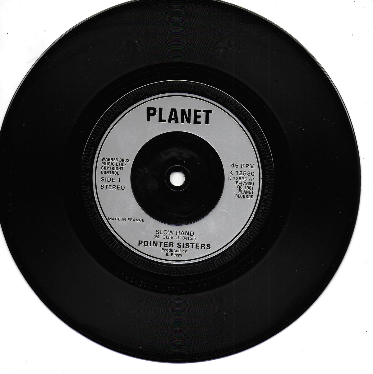Pointer Sisters - Slow hand (Engelse uitgave)