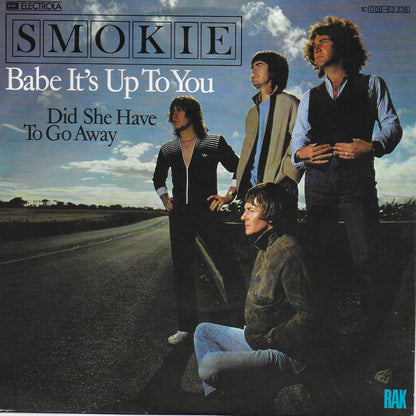 Smokie - Babe it's up to you (Duitse uitgave)
