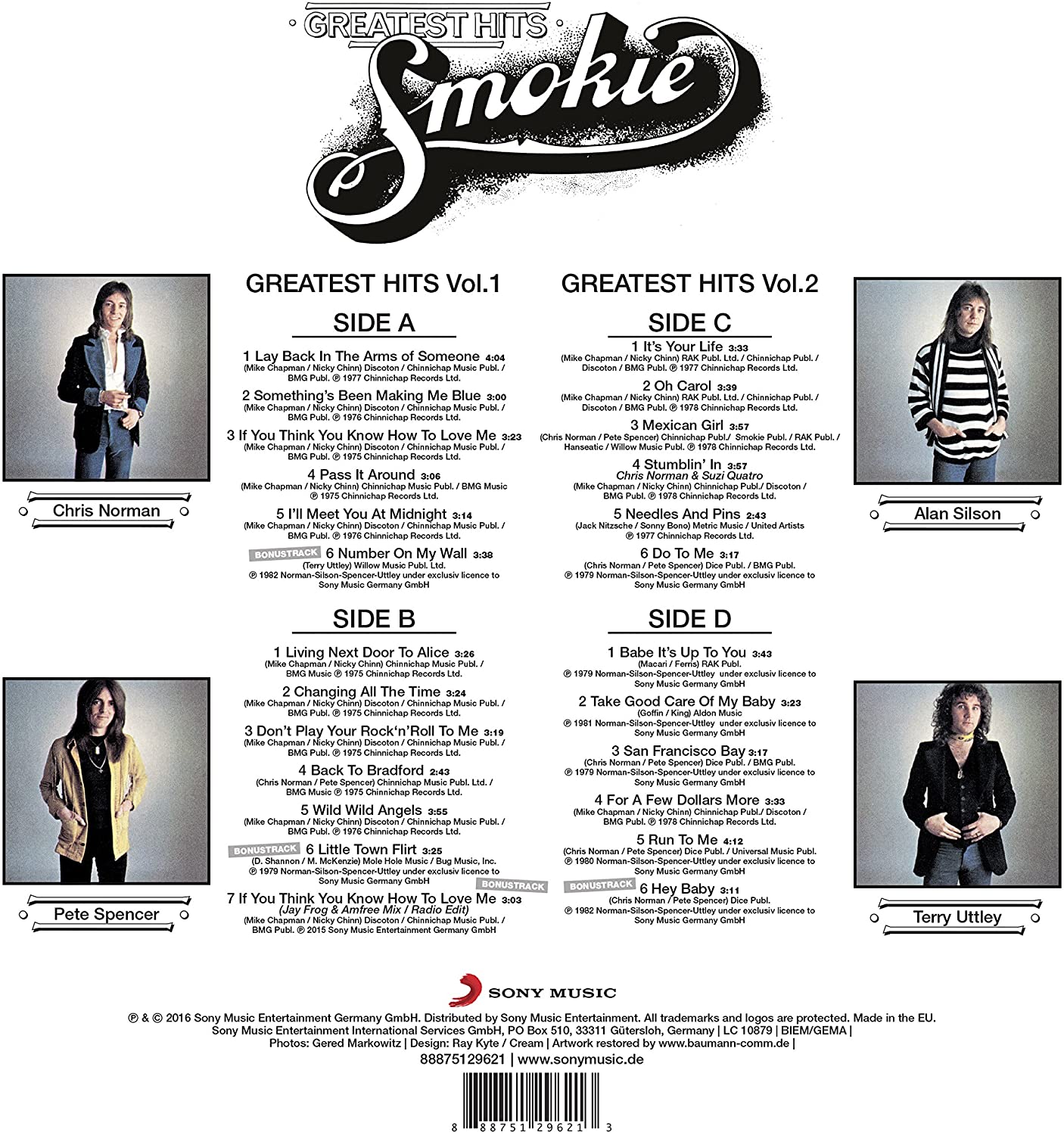 Smokie - Greatest Hits (Bright White Edition) (2LP)