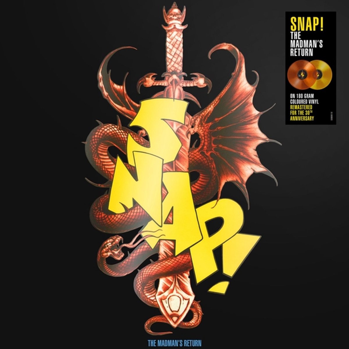Snap! - The Madman's Return (Limited edition, transparent red & yellow vinyl) (2LP)