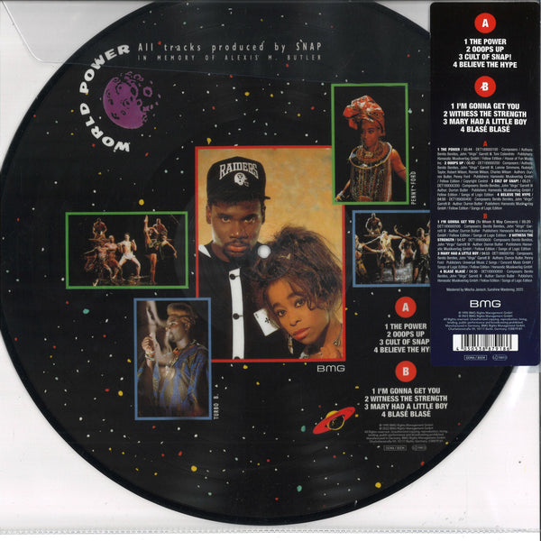 Snap! - World Power (Limited edition, picture disc) (LP)