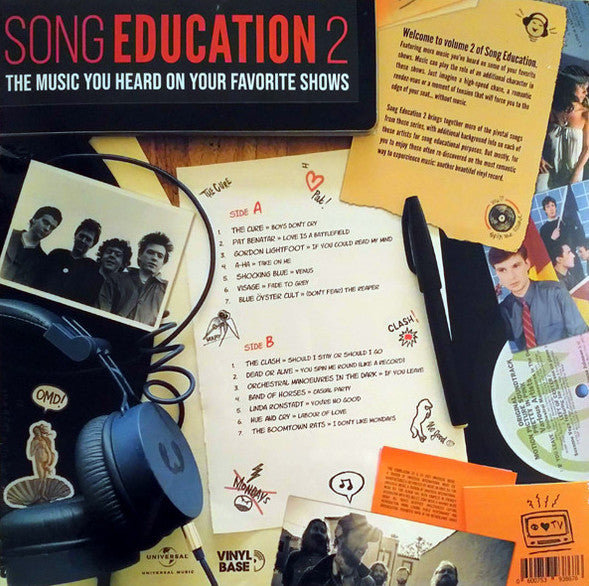Various - Song Education 2 (Limited edition, yellow vinyl) (LP)
