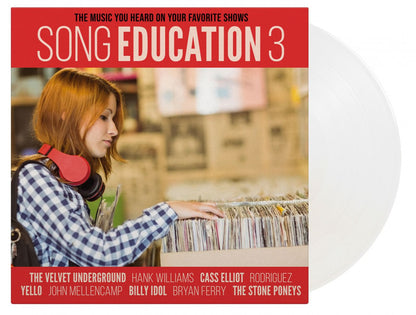 Various - Song Education 3 (Limited edition, white vinyl) (LP)