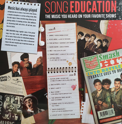 Various - Song Education (Limited edition, red vinyl) (LP)