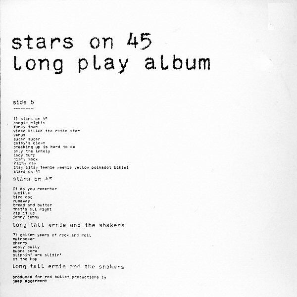 Stars On 45 - Long Play Album (Limited edition, white vinyl) (LP)