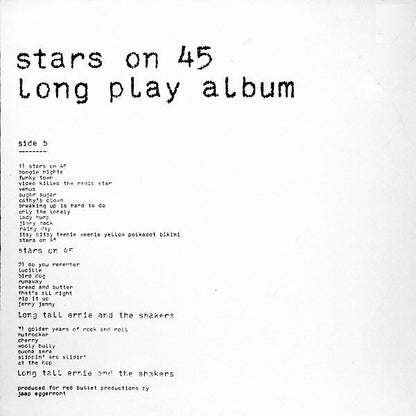 Stars On 45 - Long Play Album (Limited edition, white vinyl) (LP)