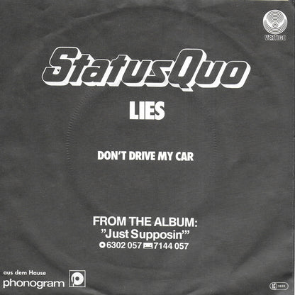 Status Quo - Lies (Duitse uitgave)