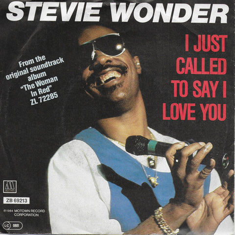 Stevie Wonder - I just called to say i love you (Duitse uitgave)