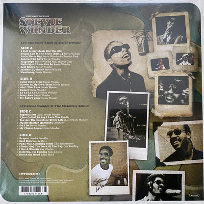 Stevie Wonder - The Many Faces Of (Limited edition, brown/yellow marbled vinyl)  (2LP)