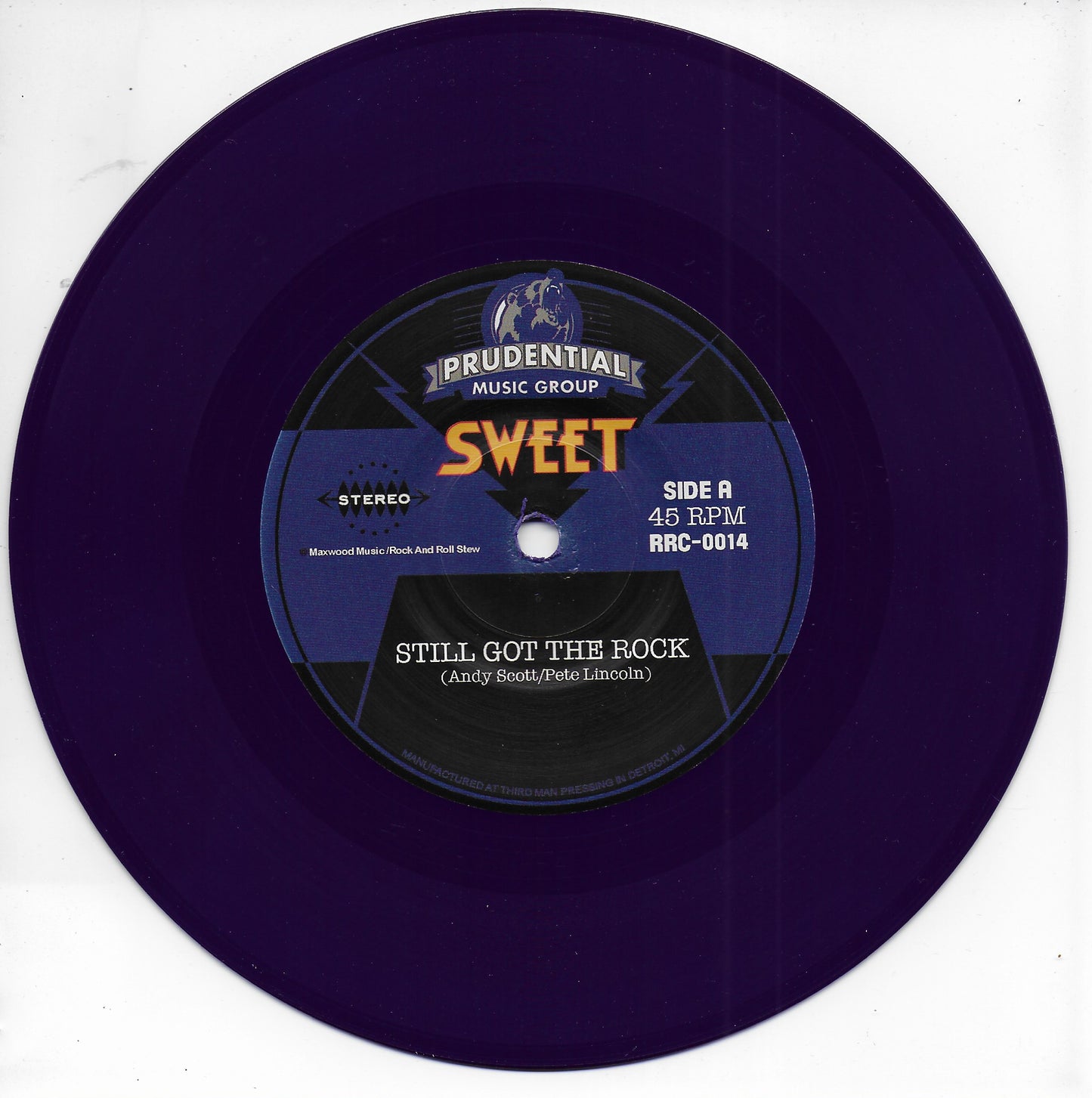 Sweet - Still got the rock / Fox on the run (Limited edition, purple vinyl)