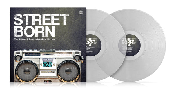 Various - Street Born (The Ultimate & Essential Guide To Hip Hop) (Limited edition, silver vinyl) (2LP)
