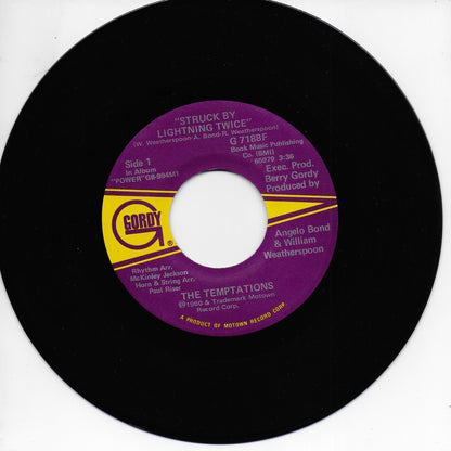 Temptations - Struck by lightning twice (Amerikaanse uitgave)