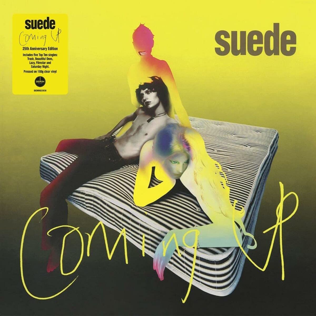 Suede - Coming Up (25th Anniversary Edition, clear vinyl) (LP)