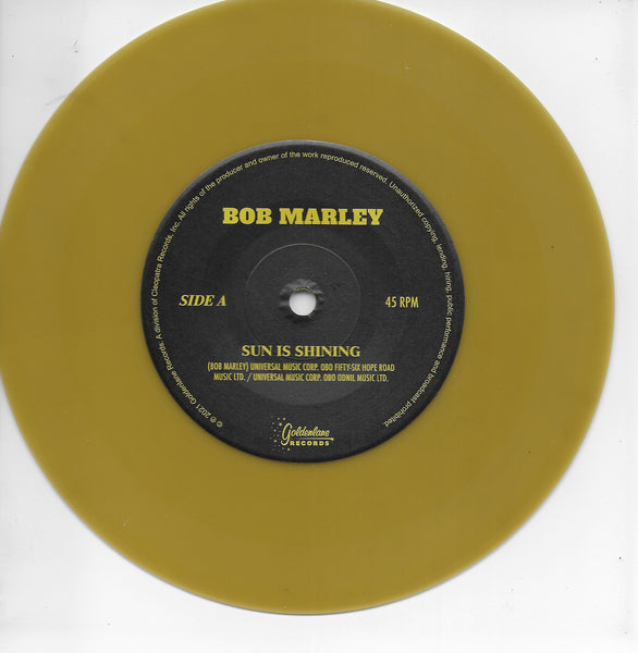 Bob Marley - Sun is shining (Limited edition, yellow marbled vinyl)