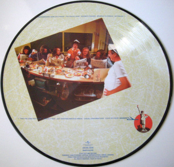 Supertramp - Breakfast In America (Picture disc) (LP)