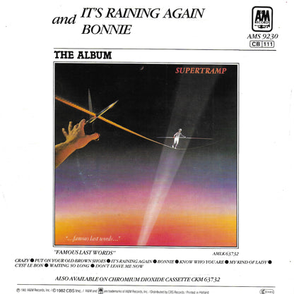 Supertramp - It's raining again