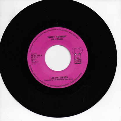 Lee Patterson - Sweet harmony