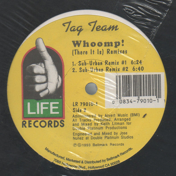 Tag Team - Whoomp! (there it is) (remixes) (12" Maxi Single)