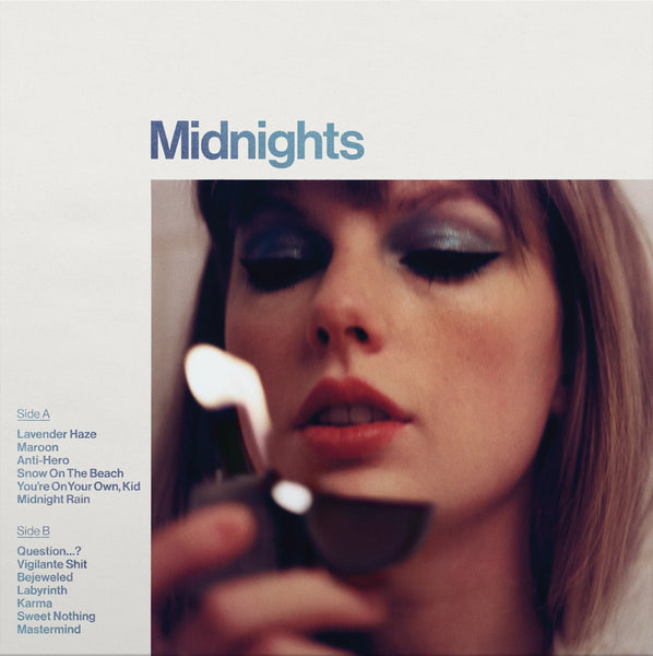 Taylor Swift - Midnights (Limited edition, moonstone blue marbled vinyl (LP)