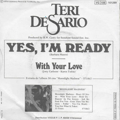 Teri DeSario - Yes, I'm ready