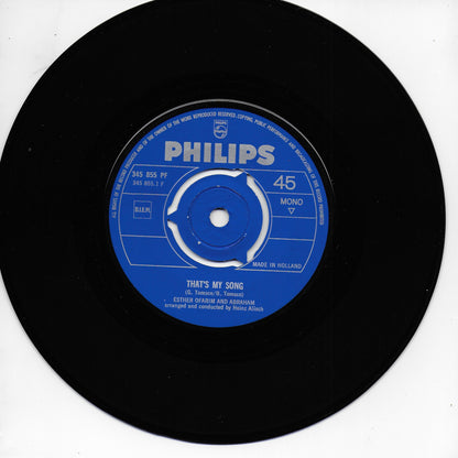 Esther Ofarim and Abraham - That's my song