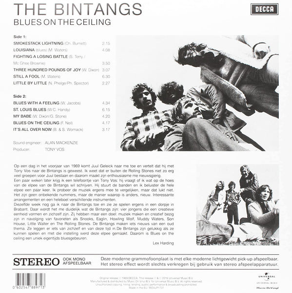 The Bintangs - Blues On The Ceiling (Limited edition, gold vinyl) (LP)