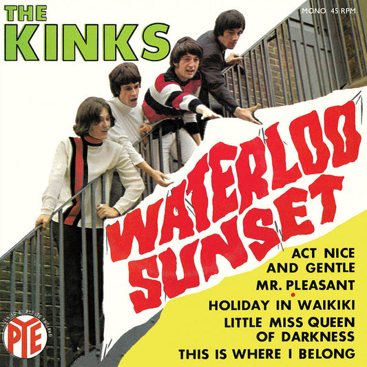 The Kinks - Waterloo sunset (Limited edition, yellow vinyl) (12" Maxi Single)