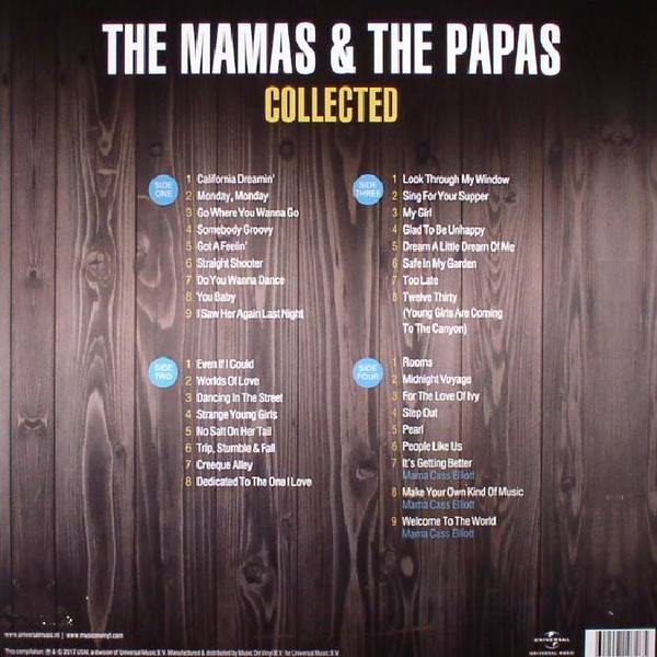 The Mamas & The Papas - Collected (Limited blue vinyl) (2LP)