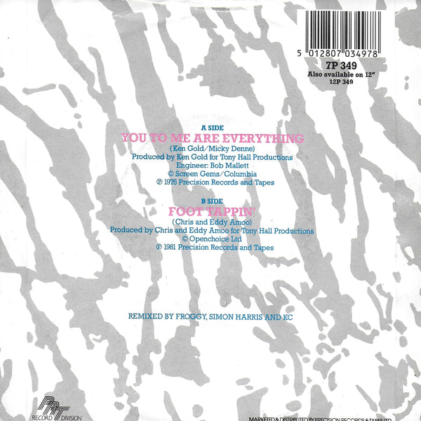 The Real Thing - You to me are everything (the decade remix 76-86) (Engelse uitgave)