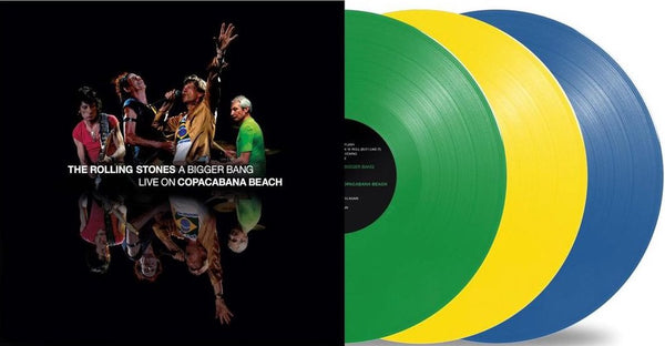 The Rolling Stones - A Bigger Bang (Live On Copacabana Beach) (Limited edition, coloured vinyl) (3LP)