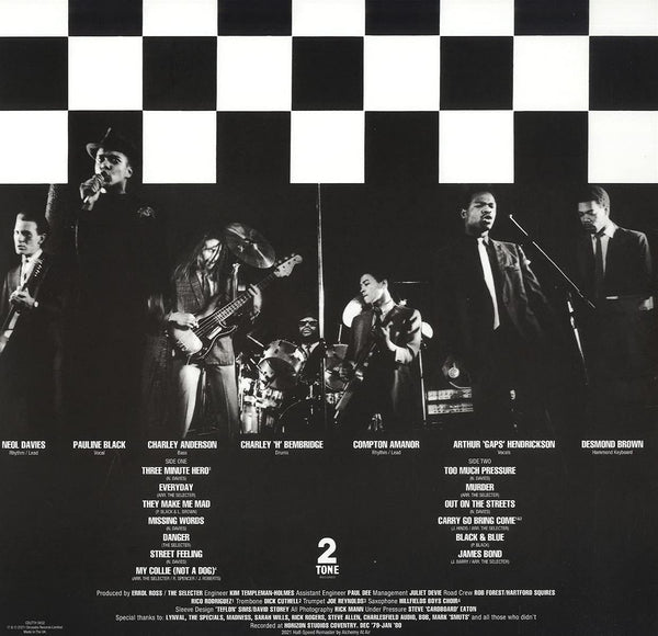 The Selecter - Too Much Pressure (Limited 40th Anniversary edition, clear vinyl) (LP + Bonus 7" single)