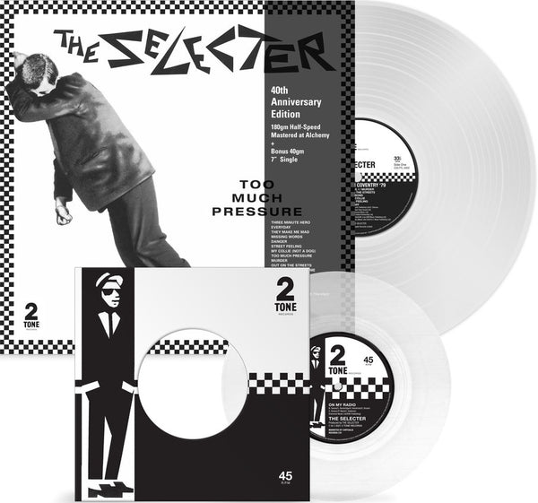 The Selecter - Too Much Pressure (Limited 40th Anniversary edition, clear vinyl) (LP + Bonus 7" single)