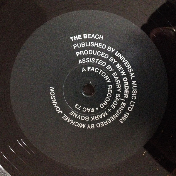 New Order - Blue Monday / The Beach (12" Maxi Single)
