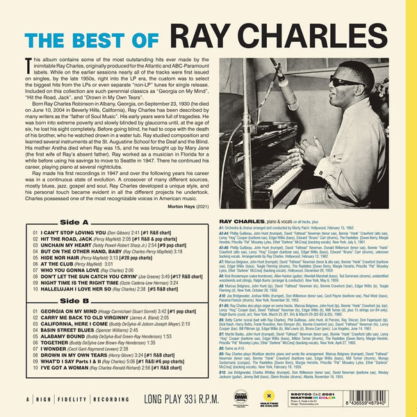 Ray Charles - The Best Of (Limited edition, yellow vinyl) (LP)