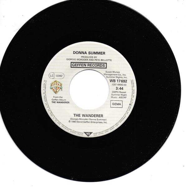 Donna Summer - The wanderer (Duitse uitgave)