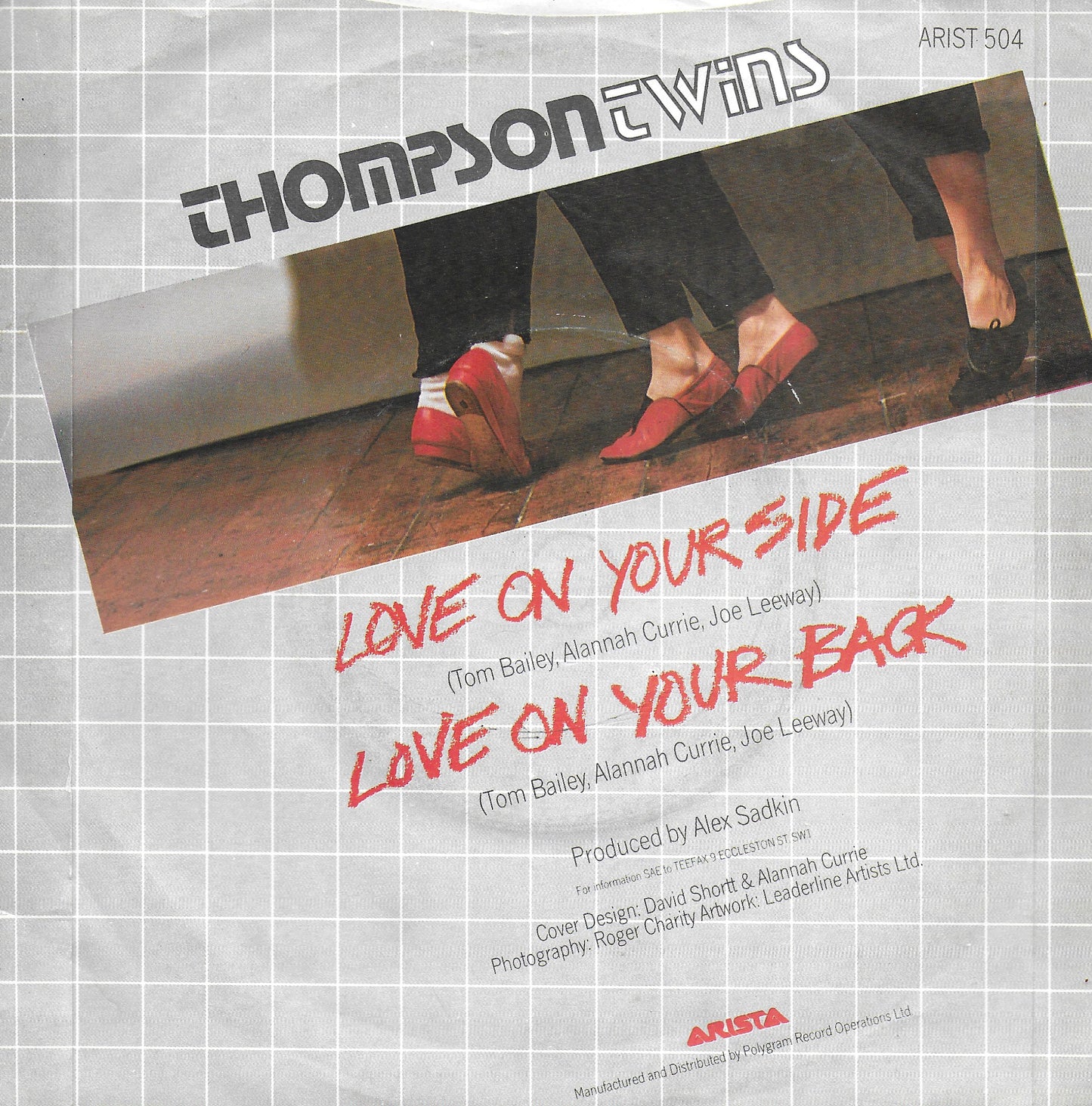 Thompson Twins - Love on your side (Engelse uitgave)