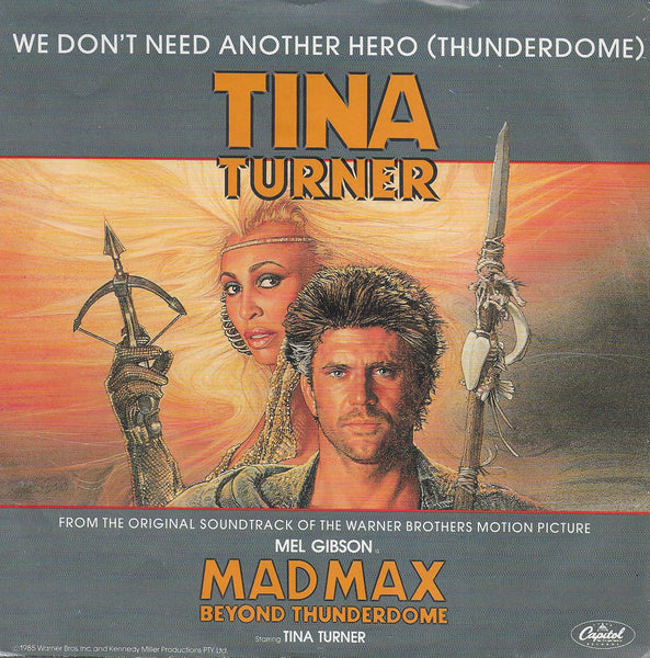 Tina Turner - We don't need another hero (thunderdome) (Engelse uitgave)
