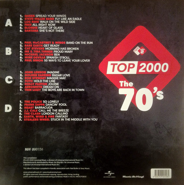 NPO Radio 2 Top 2000 - The 70's (2LP)