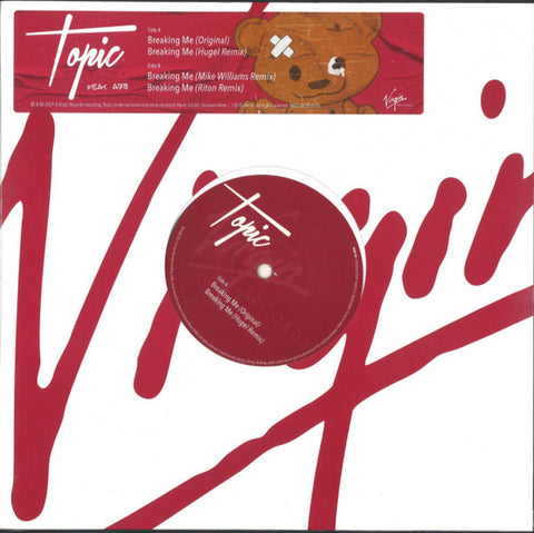 Topic feat. A7S - Breaking me (Limited edition, clear vinyl) (10")