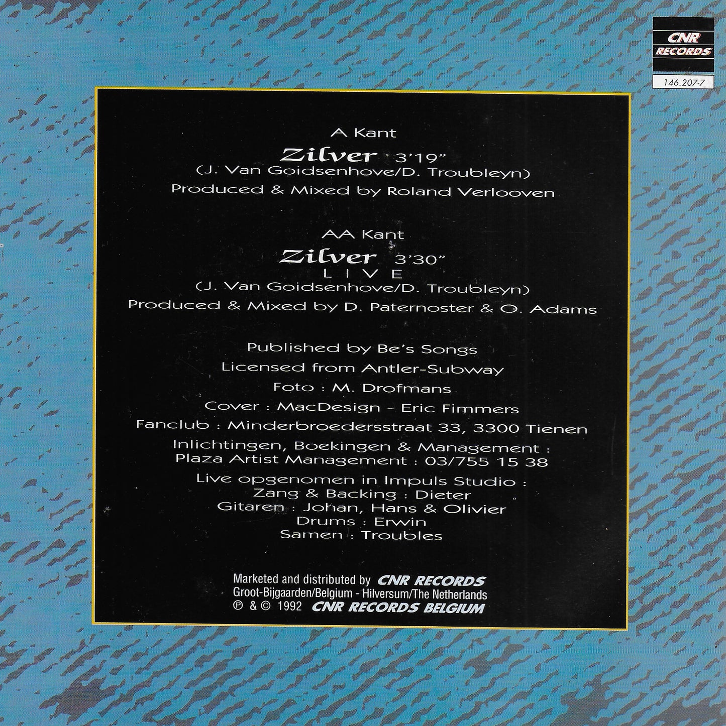 Troubles - Zilver