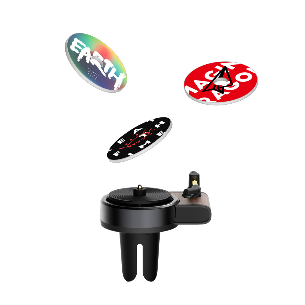 Draaitafel luchtverfrisser voor de auto!