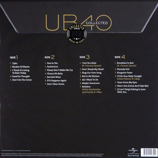 UB 40 - Collected (2LP)