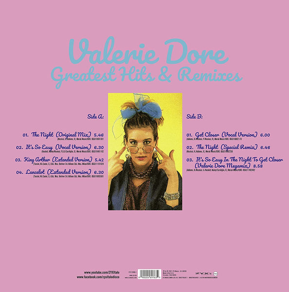 Valerie Dore - Greatest Hits & Remixes (LP)