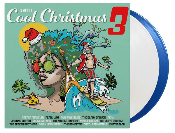 Various - A Very Cool Christmas 3 (Limited edition, clear & blue vinyl) (2LP)