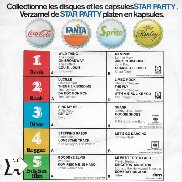 Various - Coca Cola Star Party 5 (Belgian hits)