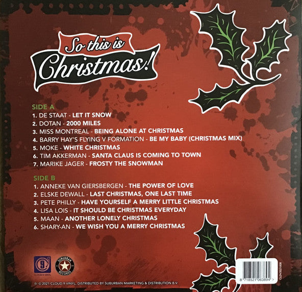 Various - So This Is Christmas! (Limited edition, white vinyl) (LP)