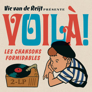 Vie Van De Reijt Présente Voilà! - Les Chansons Formidables (Blue & red vinyl) (2LP)