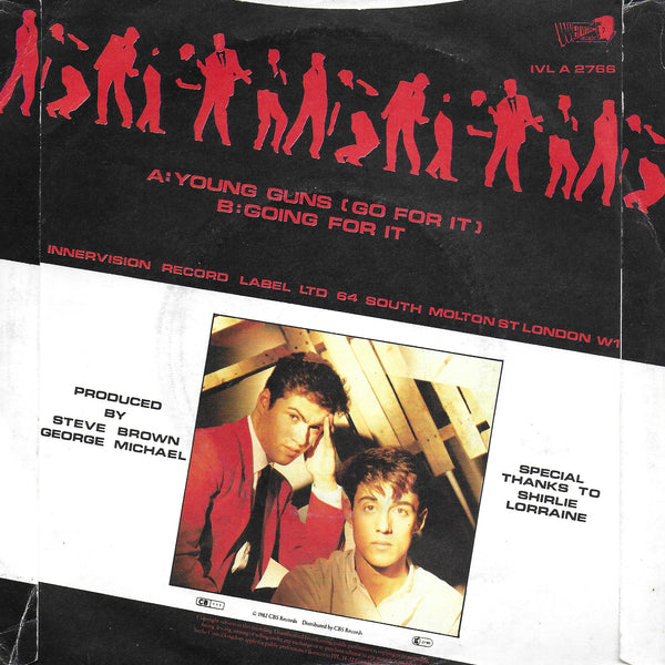 Wham! - Young guns (go for it) (Engelse uitgave)