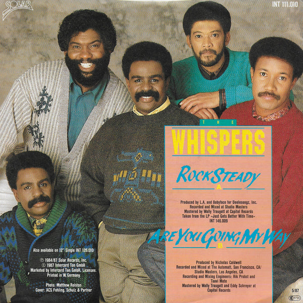 Whispers - Rock steady (Duitse uitgave)