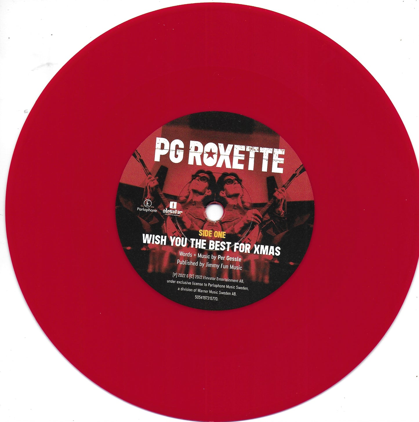 PG Roxette (formerly known as Roxette) - Wish you the best for Xmas (Red vinyl)